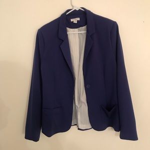 Cotton on blue blazer